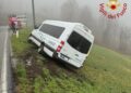 Scuolabus fuori strada