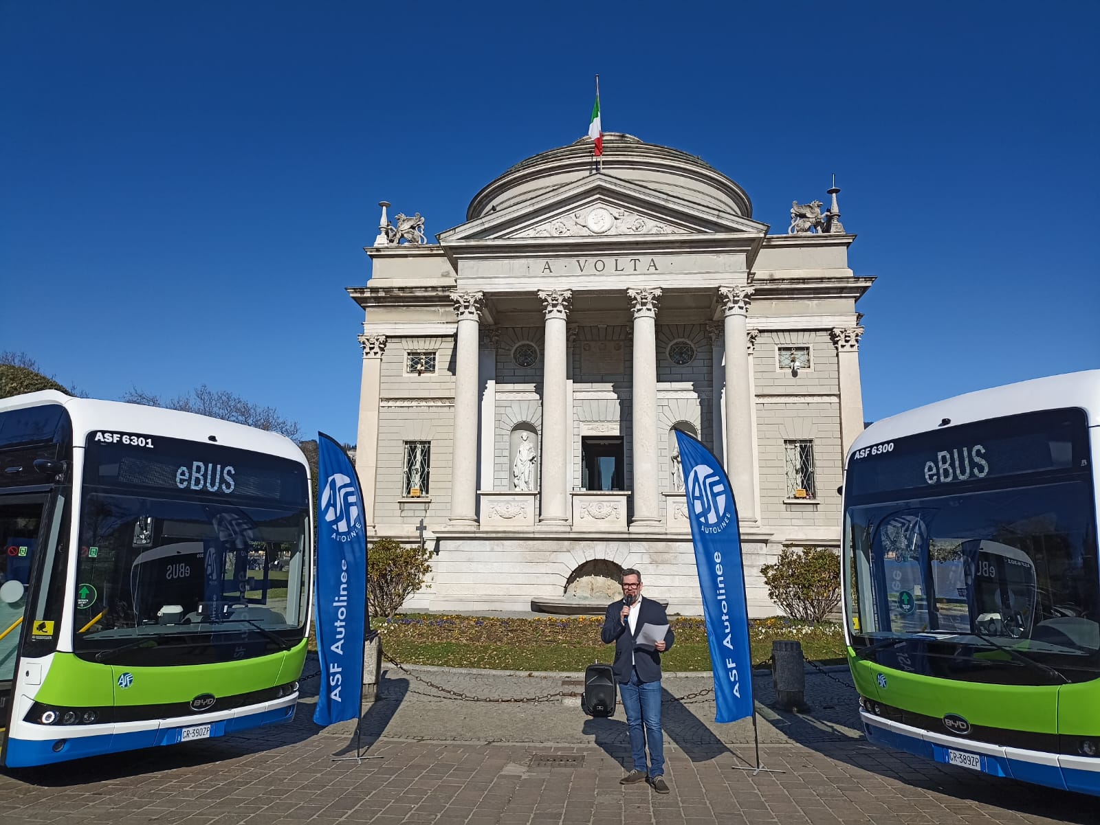 I nuovi autobus elettrici di Asf. Ecologici e più sicuri
