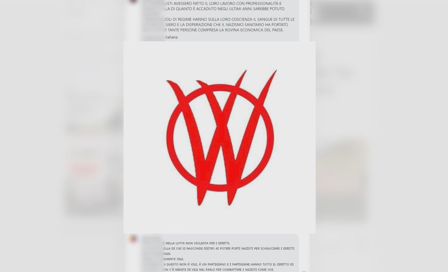 Imbrattamuri no vax da Etv ai social, ancora violenza verbale online