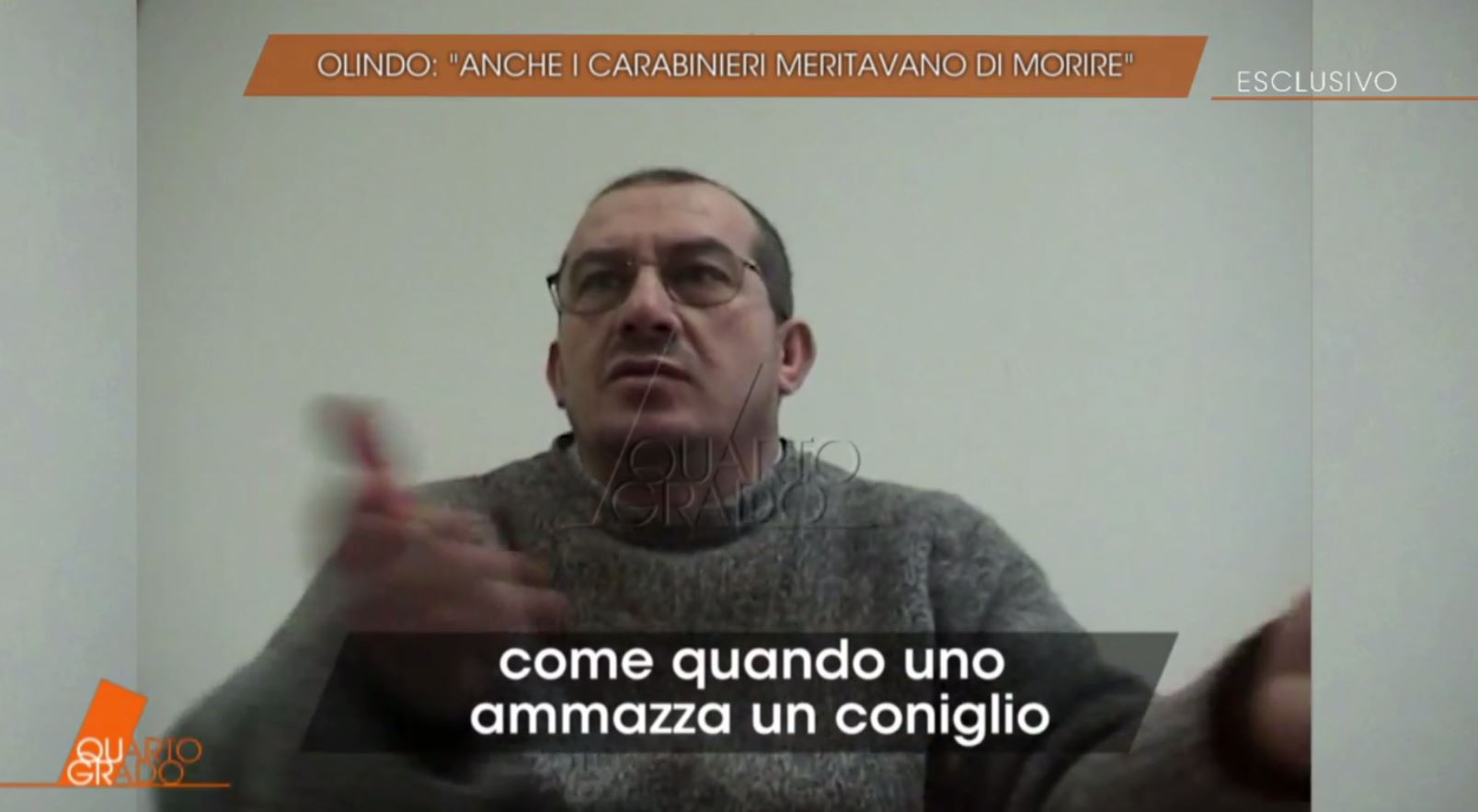 Olindo Romano allo psichiatra Picozzi: “E’ stato come uccidere un coniglio. Avrei eliminato anche i carabinieri”