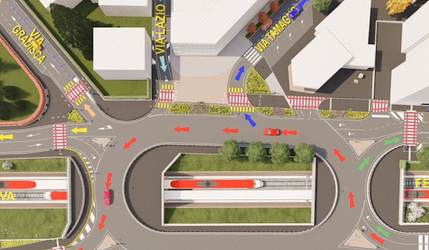 Varese, rivoluzione viabilità: una maxi rotatoria per chi arriva dall’autostrada