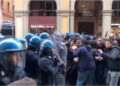 Corteo collettivi per l'inaugurazione dell'anno accademico
