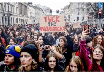 In serata sciopero transfemminista' organizzato da Nonunadimeno