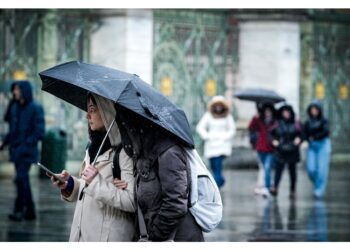 Piogge e forti venti al nord