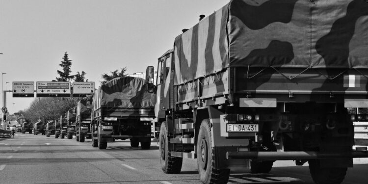 A Bergamo iniziata la cerimonia di commemorazione delle vittime