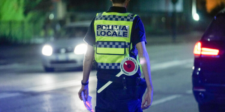 Operazione della polizia locale di Monfalcone (Gorizia)