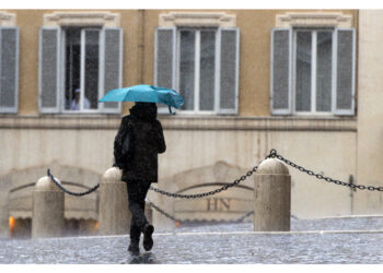 Si prevedono precipitazioni da sparse a diffuse