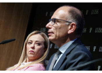 La premier riceve Letta