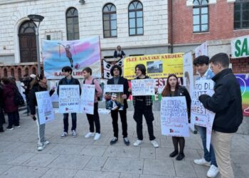 Manifestazione a Cagliari