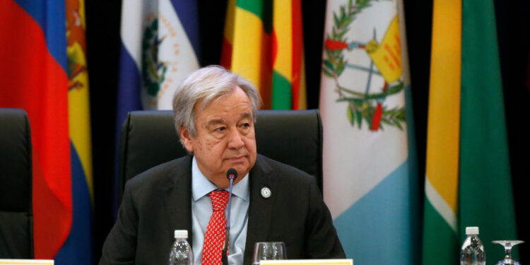 Guterres: 'Urge soluzione politica negoziata'