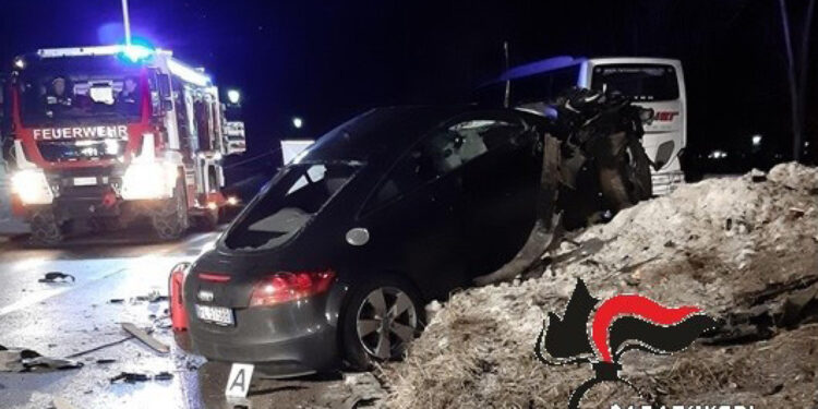 Incidente in Alto Adige nel 2020 con sette giovani morti