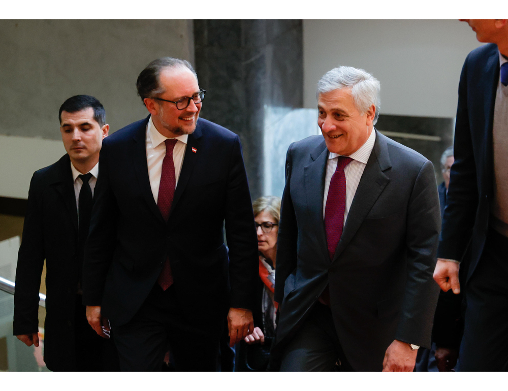 Tajani domani in missione a Sarajevo con Schallenberg