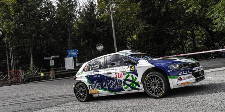 Corrado Pinzano e Mauro Turati, vincitori del Rally Aci Como-Villa d'Este 2023