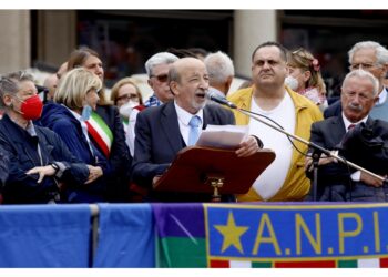 Sul palco interventi anche di Pagliarulo