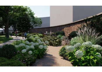 Sorgerà all'interno di un parco pubblico