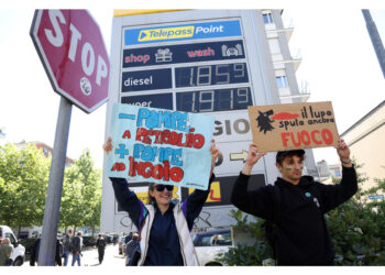 Poi flash mob davanti a McDonald's