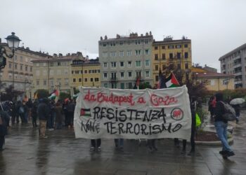 Partito da piazza S. Giacomo è diretto alla Risiera di San Sabba