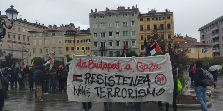 Partito da piazza S. Giacomo è diretto alla Risiera di San Sabba