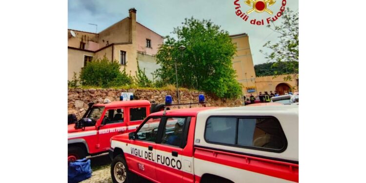 Esplosione a Laconi