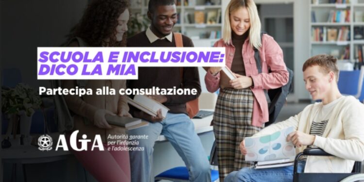 Questionario sull'inclusione a scuola dal 19 aprile al 19 maggio