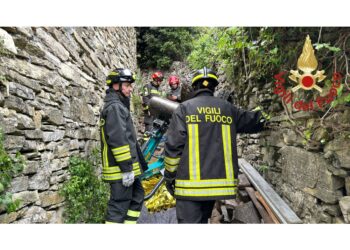 L'incidente sul lavoro sul lago di Como