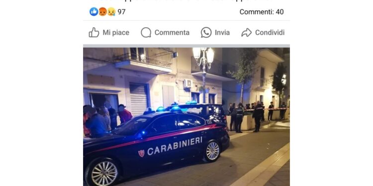 È accaduto poco dopo le 20