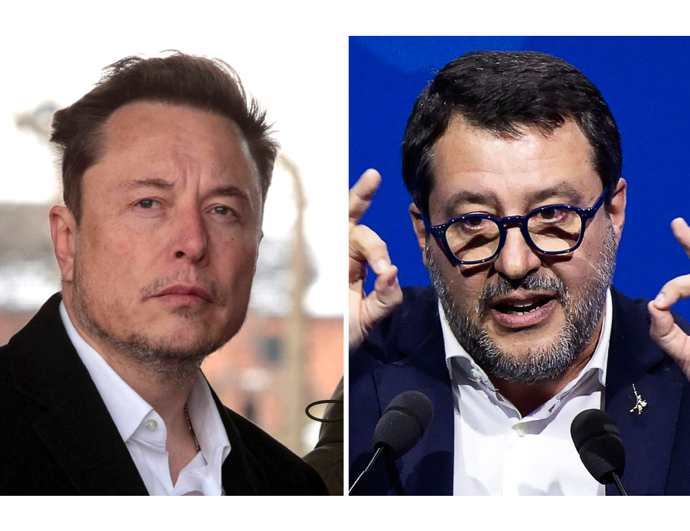 Salvini loda Elon Musk, lui lo ringrazia su X