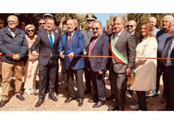 Governatore a cerimonia inaugurazione casolare Impastato