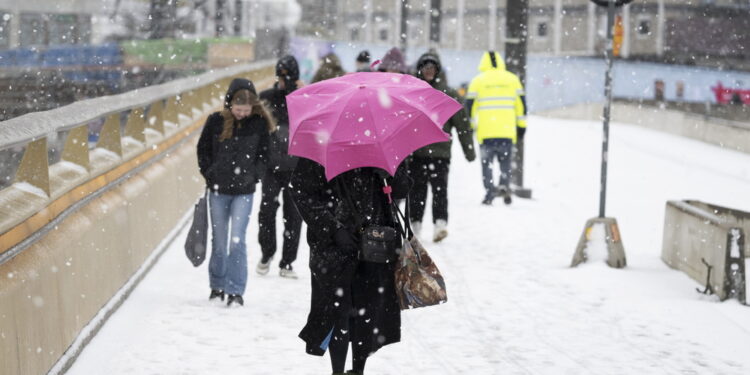 Nel nord la giornata d'aprile più fredda in 60 anni