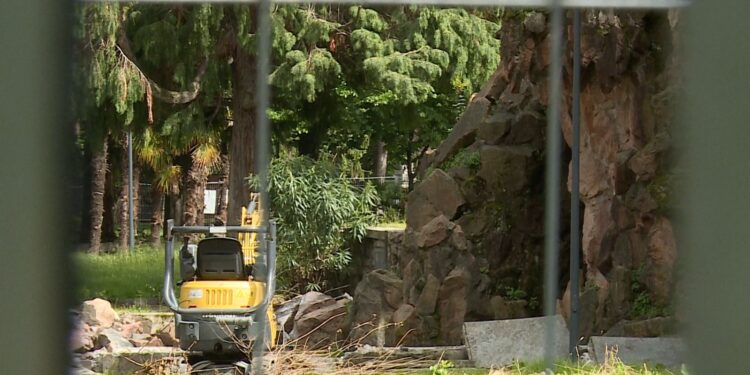 Giardini a lago di Como, addio allo storico fontanone