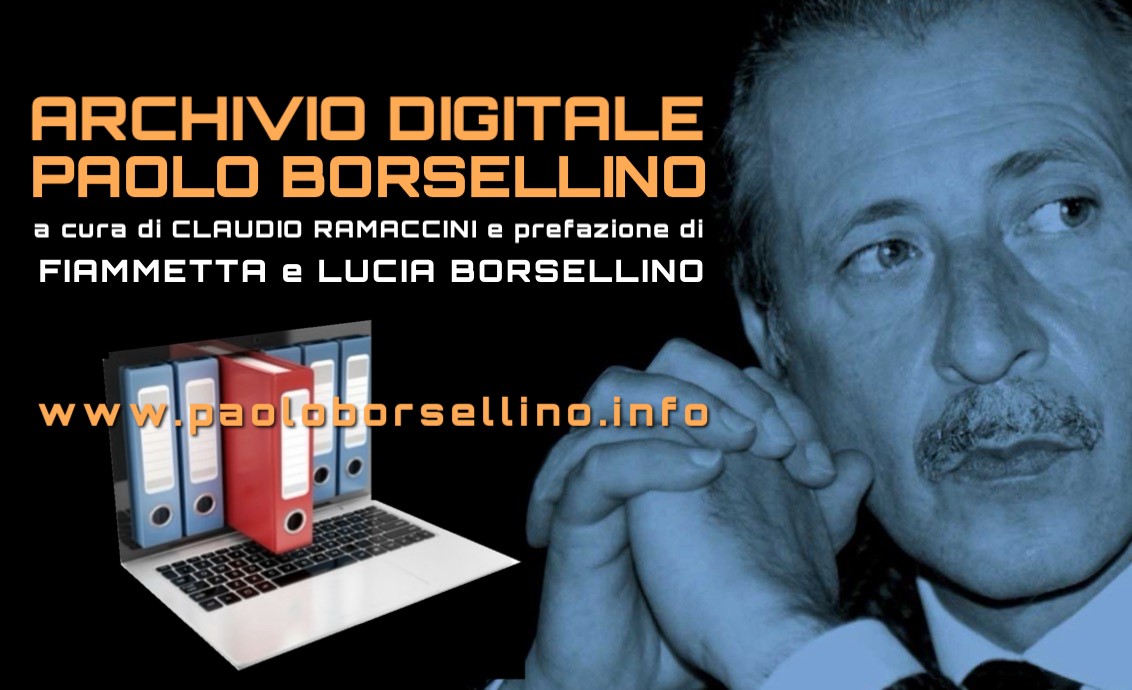 Un percorso dai giorni precedenti alla strage di via D’Amelio fino ad oggi: è online l’archivio digitale Paolo Borsellino