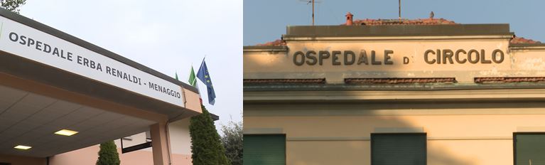 Maggio di lavori agli ospedali di Menaggio e di Cantù