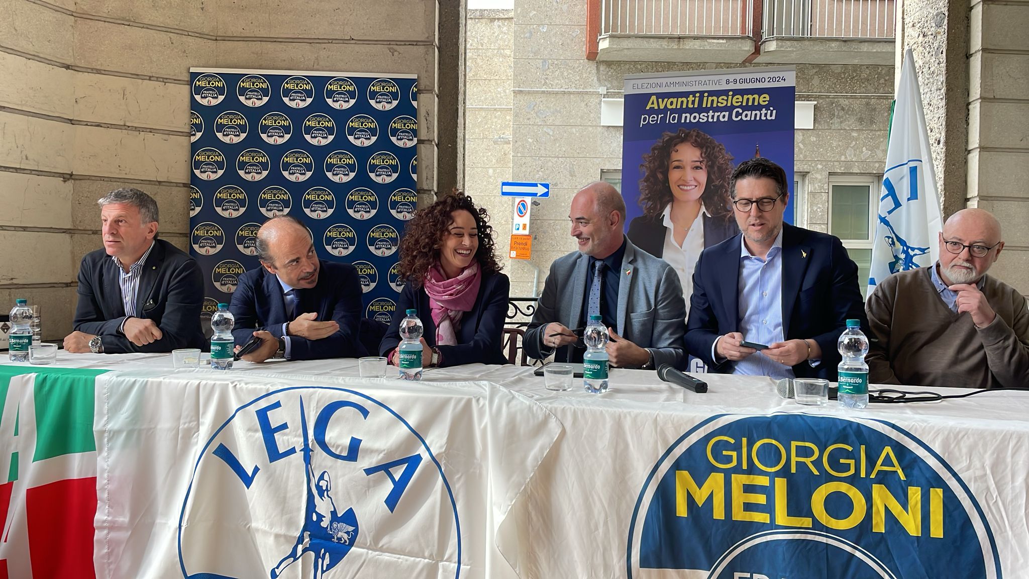 Elezioni a Cantù, il centrodestra riunito a sostegno del sindaco uscente Galbiati