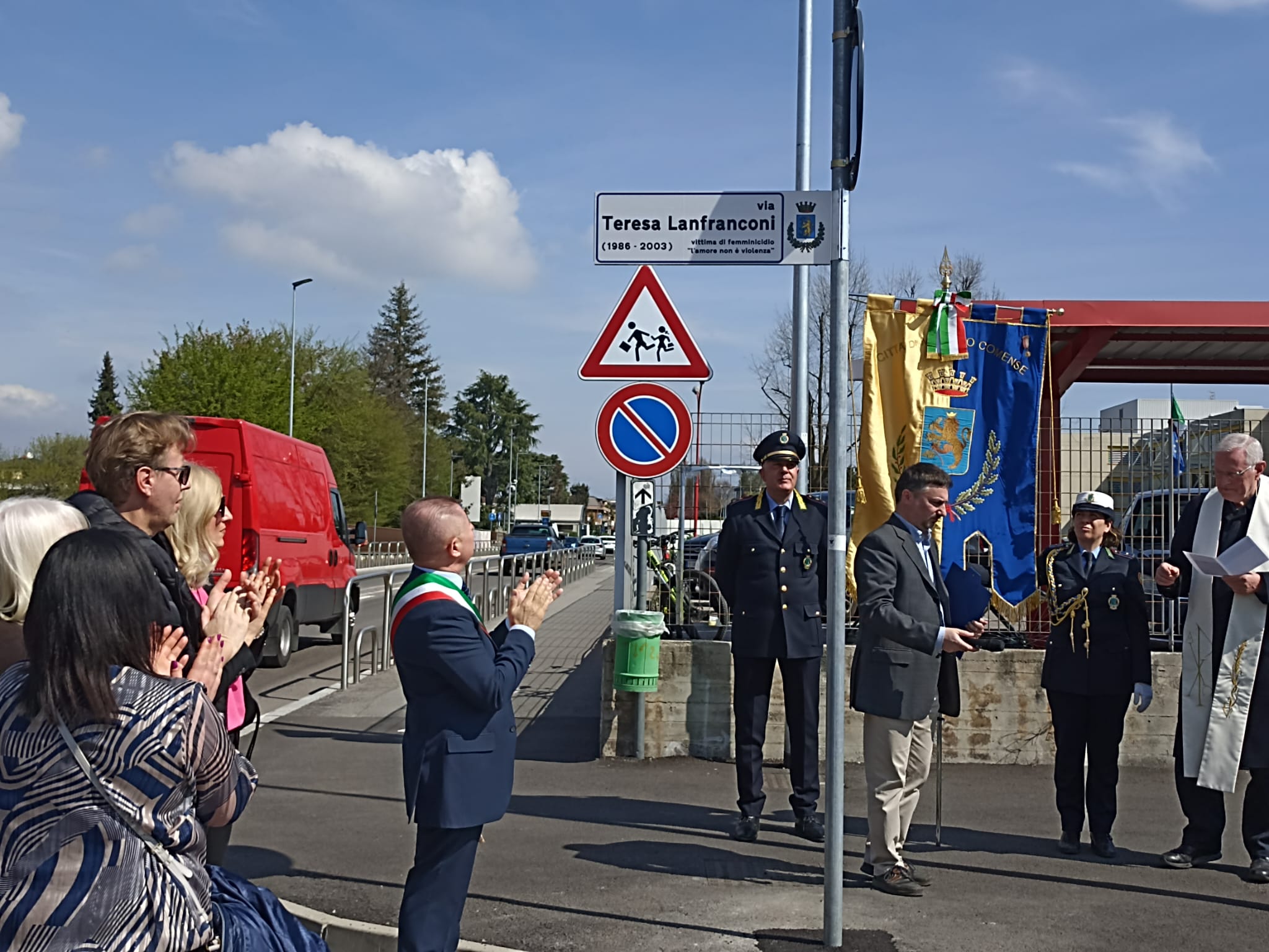 Mariano Comense dedica una via a Teresa Lanfranconi. Il sindaco: “Che sia un messaggio e un monito”