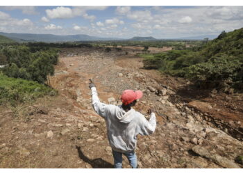 La regione della Rift Valley è nel mezzo della faglia africana