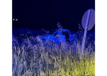 Ad Arezzo. L'incidente c'è stato a una rotatoria stradale