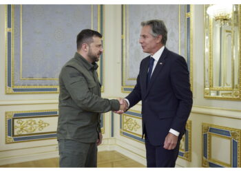 Capo della diplomazia Usa arrivato stamani a Kiev dalla Polonia