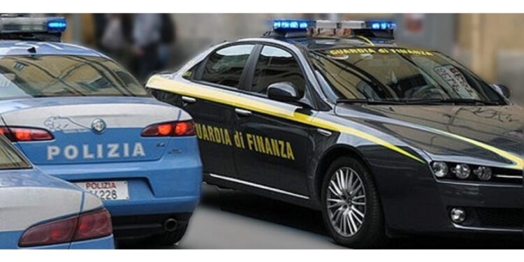 Operazione congiunta di Polizia e Guardia di finanza