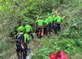 In tre erano rimasti bloccati in Friuli a 900 metri