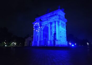 Castello Sforzesco e l'Arco della Pace ad un mese dalle elezioni