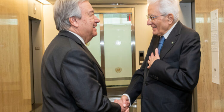 Il presidente a Guterres: l'Italia ha fiducia nell'Onu