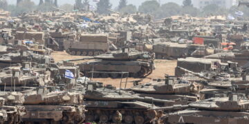 Di sospensione di fornitura armi in caso di invasione di Rafah