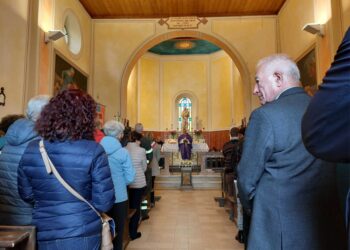 Messa in vetta nel giorno del terzo anniversario dell'incidente