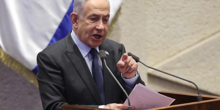 Il premier ha parlato a una riunione del Likud