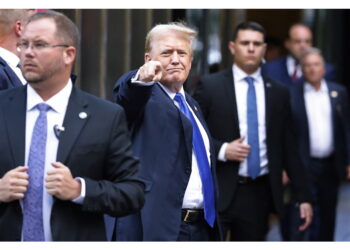Ex presidente alla Trump Tower di Ny