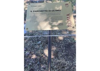 Cantautore dona nove panchine al parco che frequentava con amici