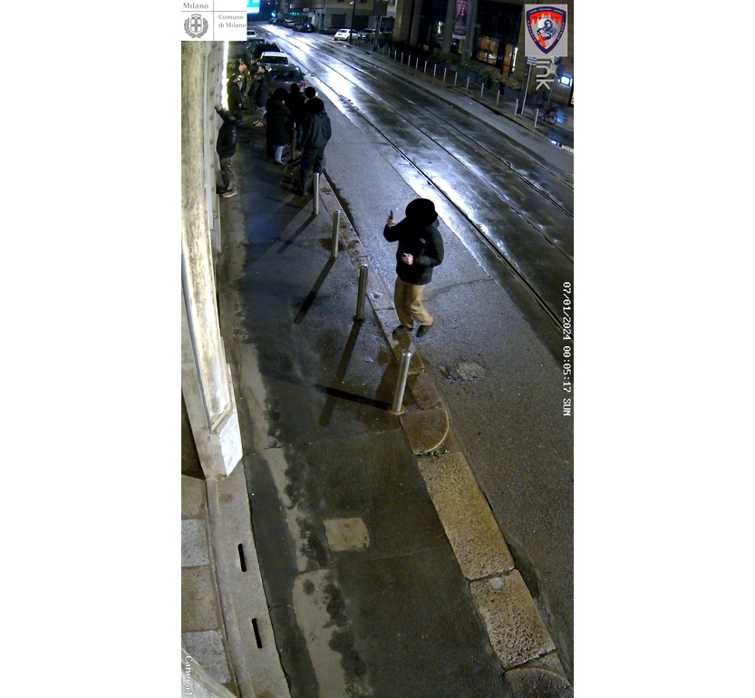 A Milano identificati grazie ai filmati dalla polizia locale