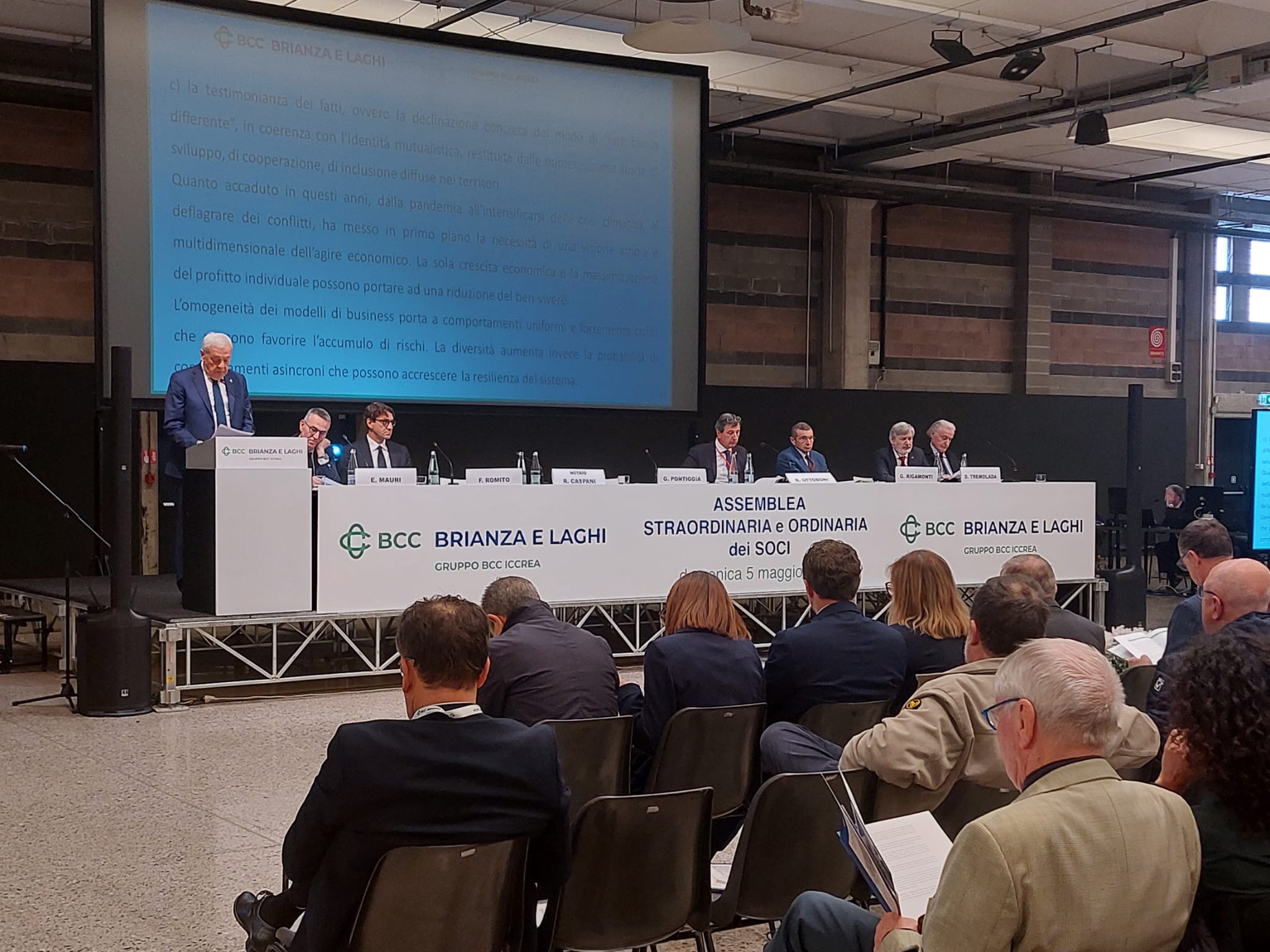 Lariofiere, si è riunita l’assemblea dei soci della Bcc Brianza e Laghi