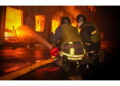 Incendio in un impianto industriale nell'oblast di Kiev
