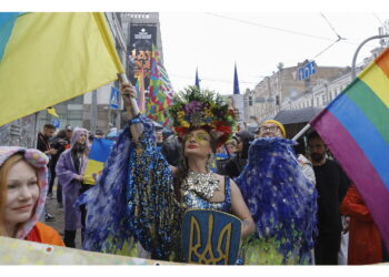 Prima marcia dall'invasione russa in Ucraina